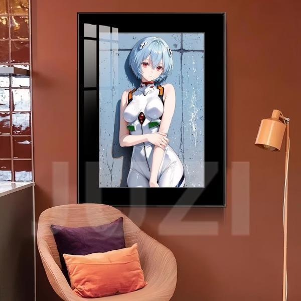 【預購】橘子《白戰服的低語》綾波零裝飾畫 EVA新世紀福音戰士 橘子《白戰服的低語》綾波零裝飾畫 EVA新世紀福音戰士