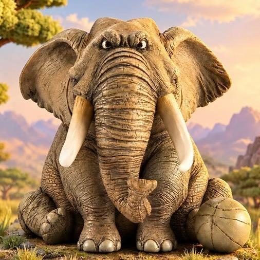 【預購】動物星雲 非洲象 狂野國度瞪眼馬拉松 第四彈 動物星雲 非洲象 狂野國度瞪眼馬拉松 第四彈