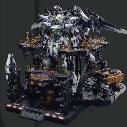 【2026/06月預購】萬象聚變 TMS系列 1/100 流星 合金骨架 組裝模型 萬象聚變 TMS系列 1/100 流星 合金骨架 組裝模型
