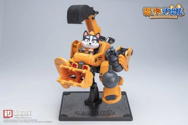 【2026/01月預購】組裝 貓狗特攻隊 第一彈 哈二奇 HUSKY 組裝 貓狗特攻隊 第一彈 哈二奇 HUSKY