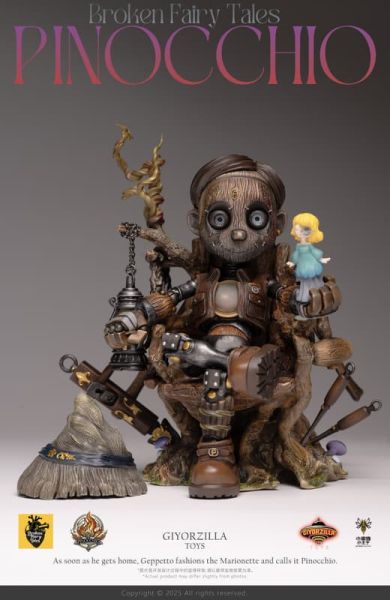 【2026/06月預購】 GIYORZILLA TOYS A001 1/6 破碎的童話 匹諾曹 皮諾丘 可動 GIYORZILLA TOYS A001 1/6 破碎的童話 匹諾曹 皮諾丘 可動