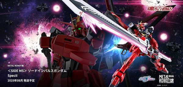【現貨】METAL ROBOT SPIRITS SWORD IMPULSE GUNDAM SPECⅡ 巨劍型脈衝 METAL ROBOT SPIRITS SWORD IMPULSE GUNDAM SPECⅡ 巨劍型脈衝