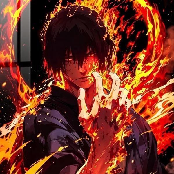 【預購】橘子《烈火焚身》 伏黑甚爾裝飾畫 咒術迴戰 橘子《烈火焚身》 伏黑甚爾裝飾畫 咒術迴戰