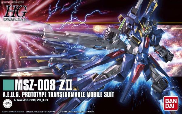 【現貨】萬代 HGUC 1/144 #186 鋼彈 ZII 5055756 萬代 HGUC 1/144 #186 鋼彈 ZII 5055756