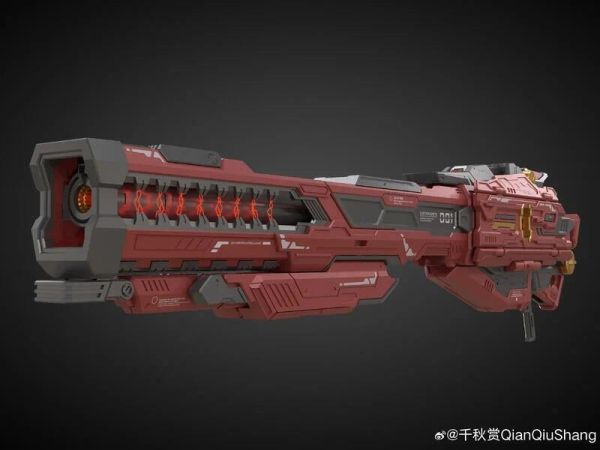 【現貨】千秋賞 組裝 重裝型爆裂磁軌炮 配件包 (紅) 千秋賞 組裝 重裝型爆裂磁軌炮 配件包 (紅)