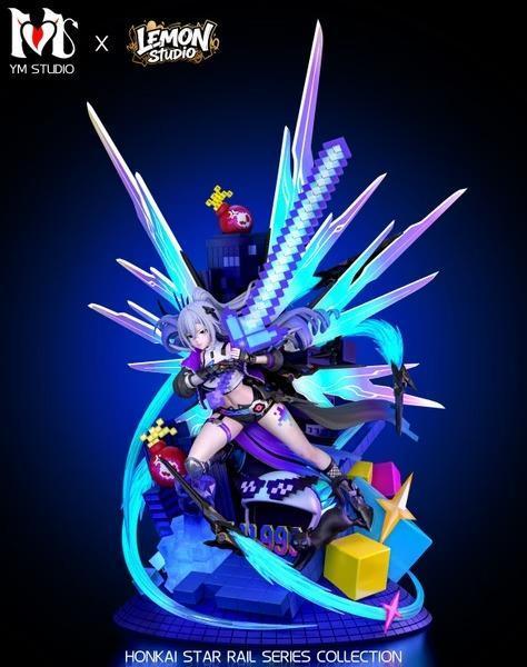 【預購】YM欲夢 + Lemon 1/4 狼尊 銀狼 Lv999 崩壞：星穹鐵道 YM欲夢 + Lemon 1/4 狼尊 銀狼 Lv999 崩壞：星穹鐵道