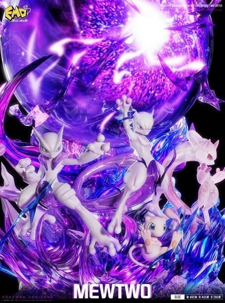 【預購】EMO 超夢 寶可夢神奇寶貝畢業進化雕像002 EMO 超夢 寶可夢神奇寶貝畢業進化雕像002