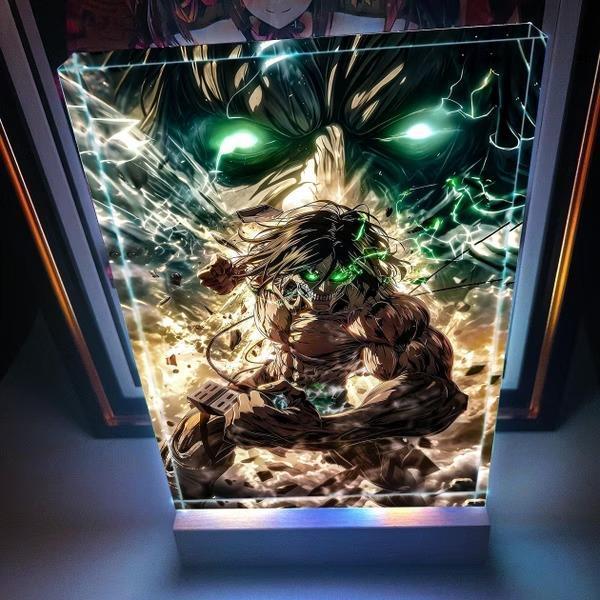 【預購】阿喵畫社《艾倫巨人化》發光卡磚 進擊的巨人 阿喵畫社《艾倫巨人化》發光卡磚 進擊的巨人