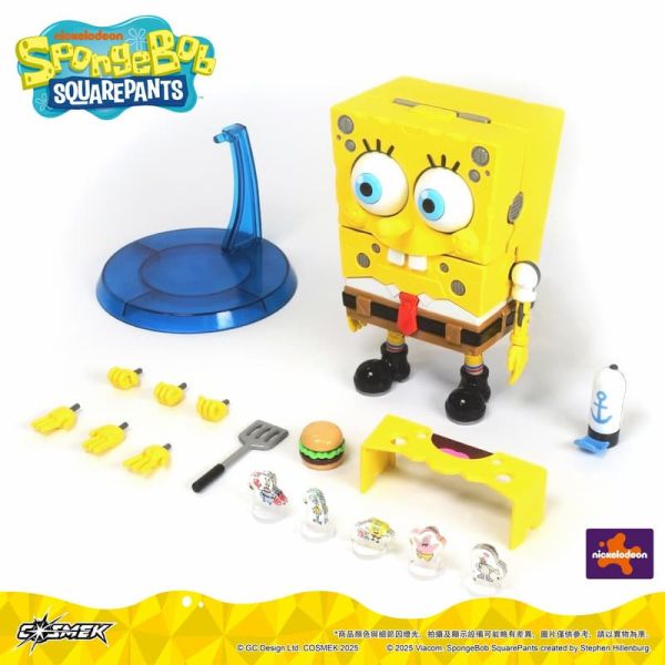 【2025/1月2預購】 合金可動 海綿寶寶 MECHA SPONGEBOB 合金可動 海綿寶寶 MECHA SPONGEBOB