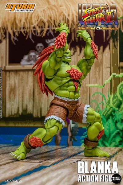 【現貨】1/12 可動 終極快打旋風2 布蘭卡 Blanka 1/12 可動 終極快打旋風2 布蘭卡 Blanka