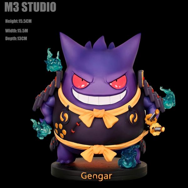 【預購】M3 Q版 武士耿鬼 神奇寶貝精靈寶可夢系列 M3 Q版 武士耿鬼 神奇寶貝精靈寶可夢系列