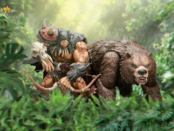 【2027/03月預購】HERO TOYS 部落獵手 獸人追捕者 雷克薩 & 穆紗 寵物戰鬥熊 巨獸配件 HERO TOYS 部落獵手 獸人追捕者 雷克薩 & 穆紗 寵物戰鬥熊 巨獸配件