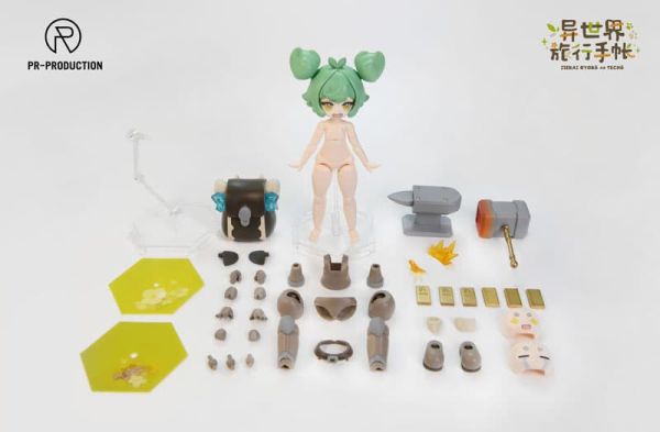 【2026/02月預購】PR 組裝模型 異世界旅行手帳 第三彈 新手鐵匠 新人鍛造師 海莉 史密斯 組裝 異世界旅行手帳 02 新手法師 瑪爾絲·斯托克