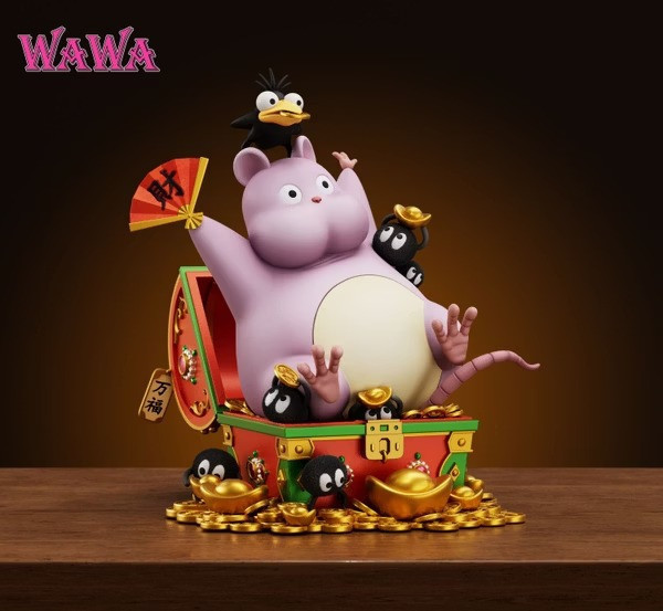 【預購】】Wawa 招財坊寶寶 招財系列 宮崎駿神隱少女 Wawa 招財坊寶寶 招財系列 宮崎駿神隱少女