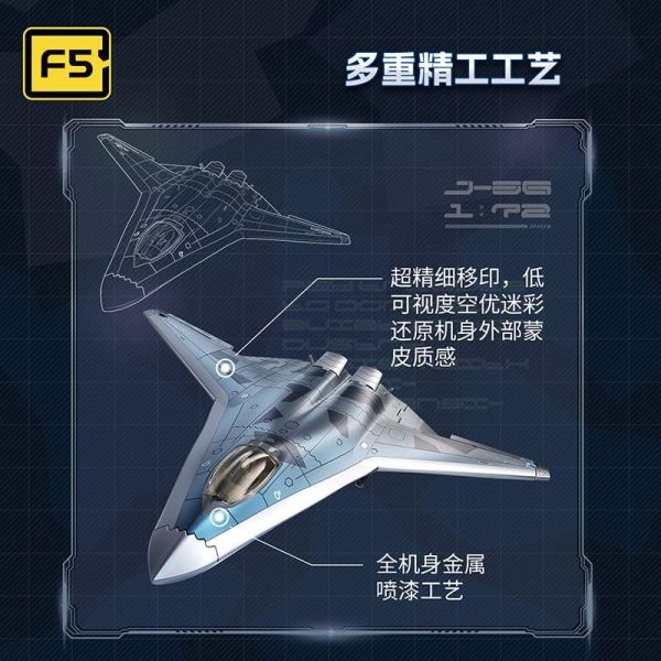 【2026/11月預購】F5 PeaceProject F5-C1011/12 蒼穹重器 殲 36 50 【F5-C1011 殲-36】 【F5-C1012 殲-50】 F5 PeaceProject F5-C1011/12 蒼穹重器 殲 36 50 【F5-C1011 殲-36】 【F5-C1012 殲-50】