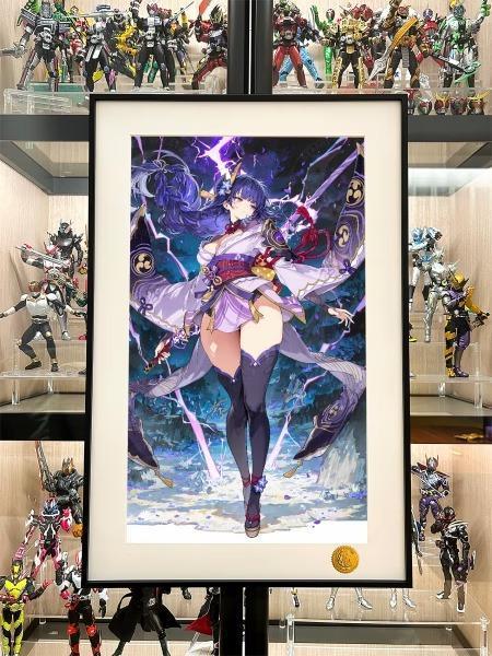 【預購】星空《紫色雷電》裝飾畫 原神 星空《紫色雷電》裝飾畫 原神