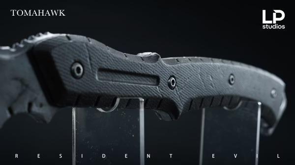 【預購】LP 安魂＆戰斧造型擺件 惡靈古堡 生化危機9 LP 安魂＆戰斧造型擺件 惡靈古堡 生化危機9