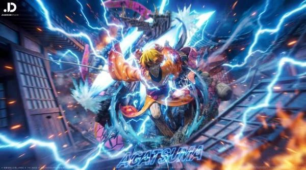 【預購】焦點 1/6 我妻善逸 霹靂一閃 鬼滅之刃花街篇三小隻場景第一彈 焦點 1/6 我妻善逸 霹靂一閃 鬼滅之刃花街篇三小隻場景第一彈