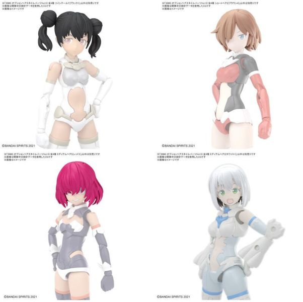 【現貨】萬代 30MS 組裝少女輕作戰 髮型配件套組Vol.10 5067139 萬代 30MS 組裝少女輕作戰 髮型配件套組Vol.10 5067139