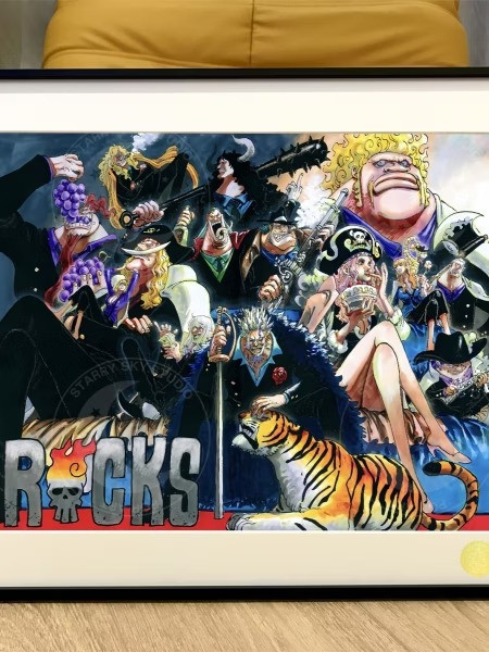 【預購】星空《洛克斯海賊團》裝飾畫 海賊王 星空《洛克斯海賊團》裝飾畫 海賊王