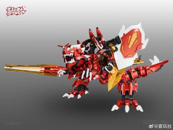 【現貨】 喜玩社 01 羽王龍 單獨發售 組裝模型 喜玩社 01 羽王龍 單獨發售 組裝模型