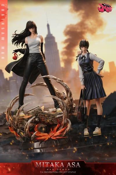 【預購】Modomodo 1/4 戰爭惡魔 三鷹朝&三鷹夜 鏈鋸人 Modomodo 1/4 戰爭惡魔 三鷹朝&三鷹夜 鏈鋸人