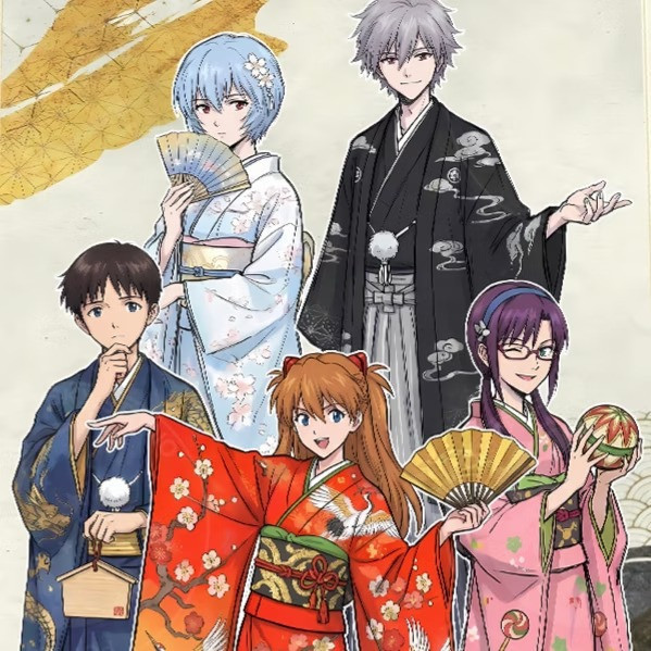 【預購】星空《和服EVA》裝飾畫 EVA新世紀福音戰士 星空《和服EVA》裝飾畫 EVA新世紀福音戰士