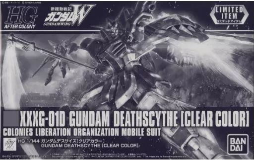 【現貨】鋼彈基地 限定HG 1/144 死神鋼彈[透明色彩版] 鋼彈基地限定HG 1/144 死神鋼彈[透明色彩版]
