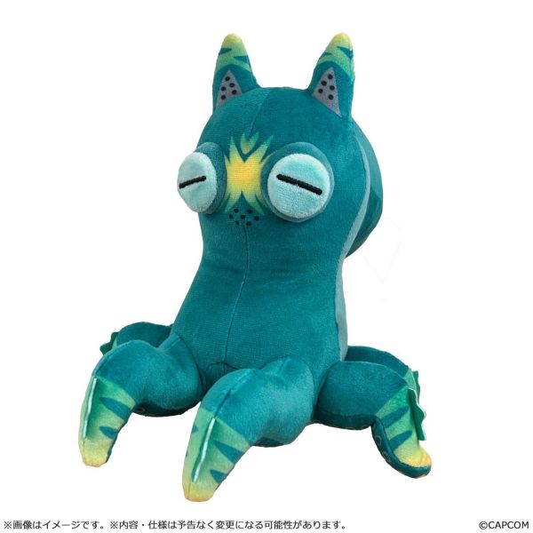 【2027/05月預購】魔物獵人荒野 Chibi 絨毛玩偶 隨從艾露貓：獄焰蛸裝備 魔物獵人荒野 Chibi 絨毛玩偶 隨從艾露貓：獄焰蛸裝備