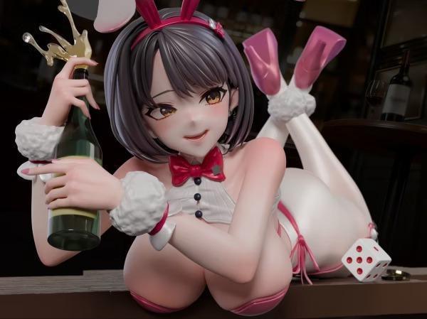 【預購】千本櫻工造 1/6 米爾克花漾 兔女郎 勝利女神：妮姬女神系列第四彈 千本櫻工造 1/6 米爾克花漾 兔女郎 勝利女神：妮姬女神系列第四彈