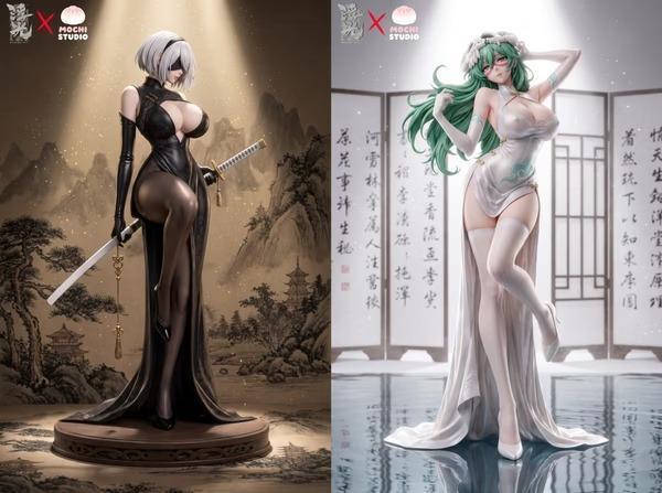 【預購】浮光 + MOCHI 尼露 BLEACH死神 國風旗袍系列第二彈 浮光 + MOCHI 尼露 BLEACH死神 國風旗袍系列第二彈