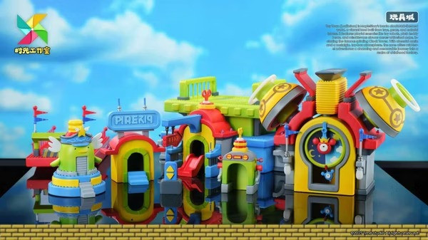 【預購】Time時光 玩具城 鐘樓 楓之谷冒險島 (雙比例) Time時光 玩具城 鐘樓 楓之谷冒險島 (雙比例)