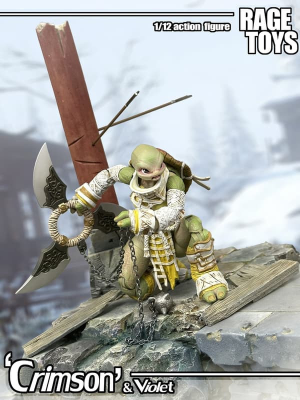 【2026/06月預購】1/12 可動 Rage 烏龜姊妹 猩紅 1/12 可動 Rage 烏龜姊妹 猩紅