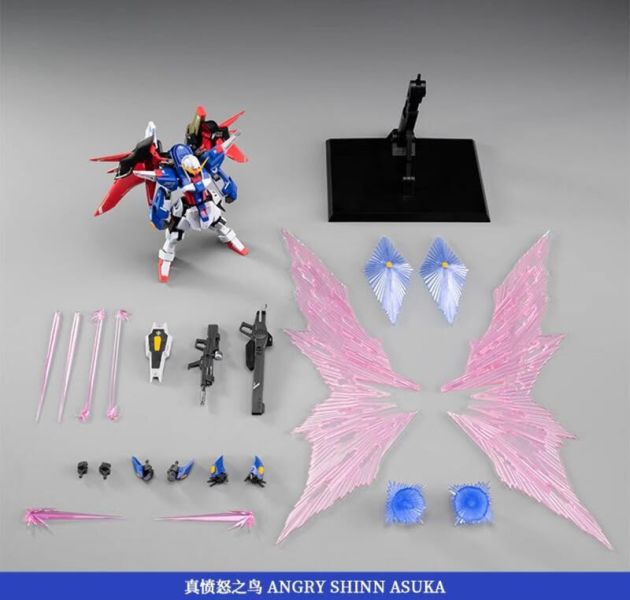 【現貨】真憤怒之鳥 ZAFT MR魂樣式 合金骨架 1/144 組裝模型 含光翼套件 真憤怒之鳥 ZAFT MR魂樣式 合金骨架 1/144 組裝模型 含光翼套件