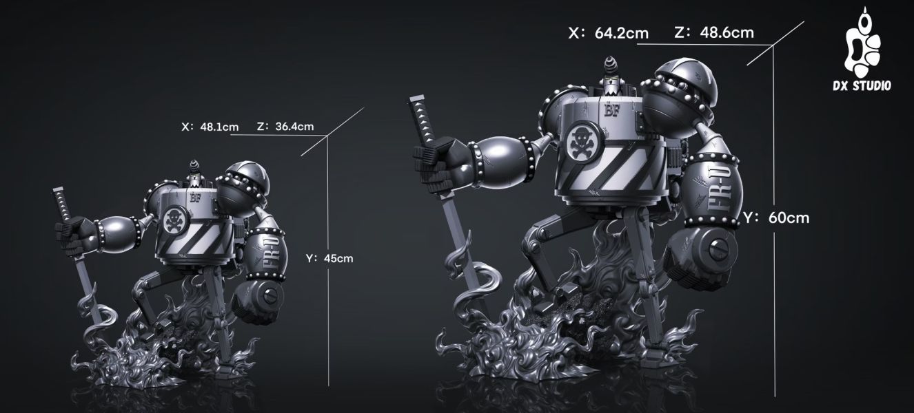 【預購】DX大熊社 鋼鐵海賊 佛朗基 弗蘭奇大將軍2.0 航海王 (雙比例) DX大熊社 鋼鐵海賊 佛朗基 弗蘭奇大將軍2.0 航海王 (雙比例)