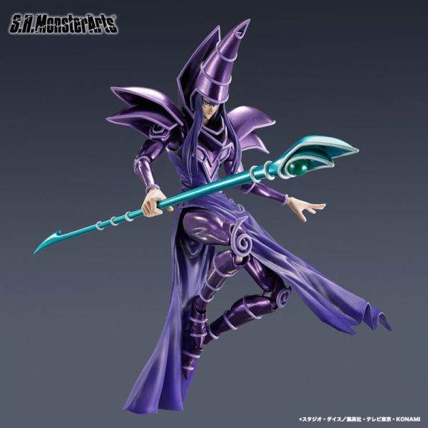 【現貨】S.H.MonsterArts 遊戲王-怪獸之決鬥 黑魔導 S.H.MonsterArts 遊戲王-怪獸之決鬥 黑魔導