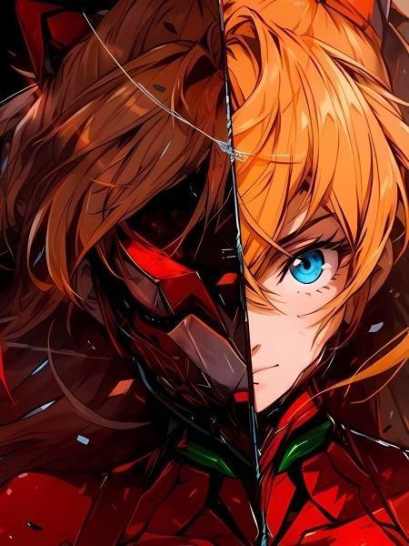 【預購】星空《雙面明日香》裝飾畫 EVA新世紀福音戰士 星空《雙面明日香》裝飾畫 EVA新世紀福音戰士