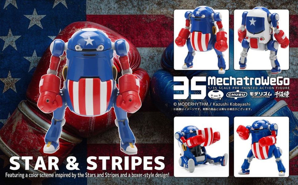 【2026/03月預購】1/35 35MechatroWeGo機器人 Star & Stripes 1/35 35MechatroWeGo機器人 Star & Stripes