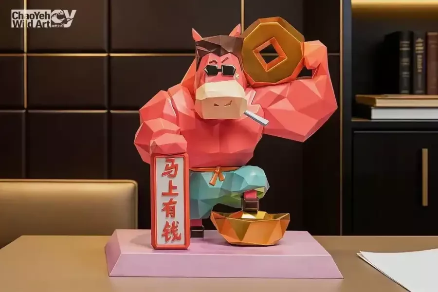 【2026/03月預購】16cm CY001 神馬東西 馬年開運禮品 馬上有錢款 新春紅 16cm CY001 神馬東西 馬年開運禮品 馬上有錢款 新春紅