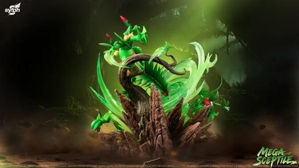 【預購】Sylph 蜥蜴王家族 第三代草系御三家 寶可夢神奇寶貝進化組系列第一彈 Sylph 蜥蜴王家族 第三代草系御三家 寶可夢神奇寶貝進化組系列第一彈