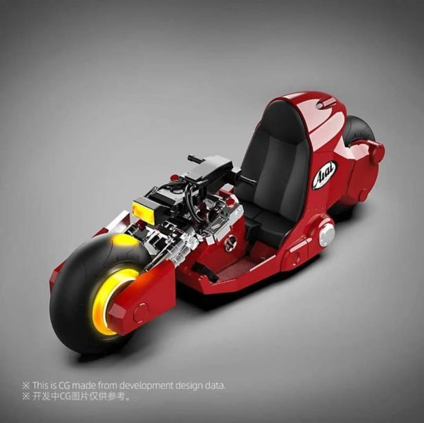 【2025/12月】Khaos Crew混沌小隊 村雨摩托車 組裝模型 Khaos Crew混沌小隊 村雨摩托車 組裝模型