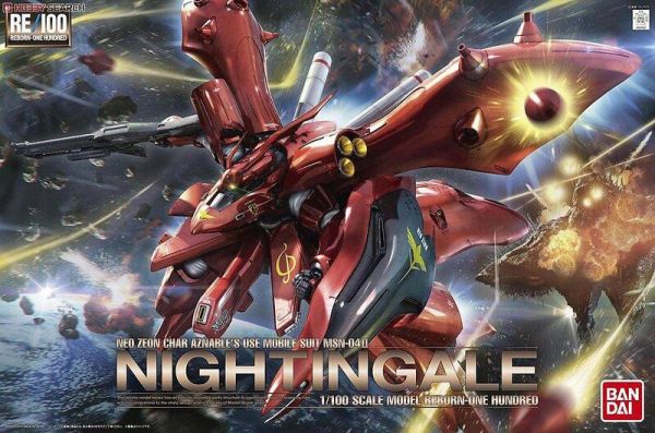 【現貨】RE 1/100 #001 機動戰士鋼彈 NIGHTINGALE 夜鶯 RE 1/100 #001 機動戰士鋼彈 NIGHTINGALE 夜鶯