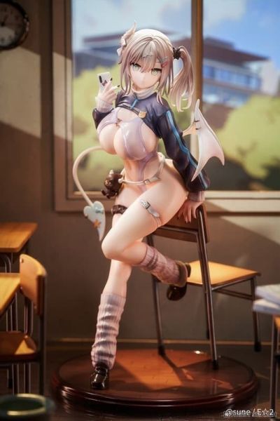 【2026/04月預購】日版1/6 PVC人形 原畫:sune 無口系辣妹魅魔 篠宮結姬 1/6 PVC人形 原畫:sune 無口系辣妹魅魔 篠宮結姬
