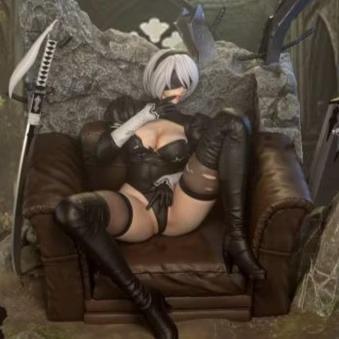 【預購】The Space 1/6 坐姿2B 尼爾：機械紀元 The Space 1/6 坐姿2B 尼爾：機械紀元
