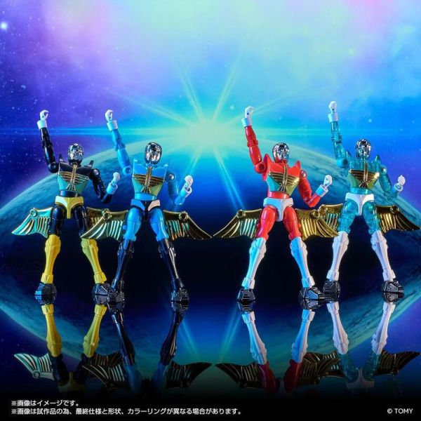【2025/12月預購】T-SPARK LEGACYSOUL Microman Command1號(4隻set) T-SPARK LEGACYSOUL Microman Command1號(4隻set)