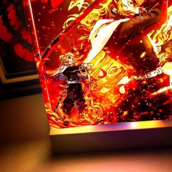 【預購】阿喵畫社《炎之呼吸 玖之型》煉獄發光卡磚 鬼滅之刃 阿喵畫社《炎之呼吸 玖之型》煉獄發光卡磚 鬼滅之刃