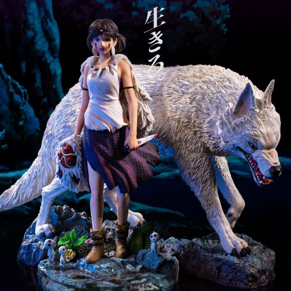 【預購】白鹿 1/6 幽靈公主 珊 宮崎駿吉卜力魔法公主收藏級雕像作品 (雙版本) 白鹿 1/6 幽靈公主 珊 宮崎駿吉卜力魔法公主收藏級雕像作品 (雙版本)