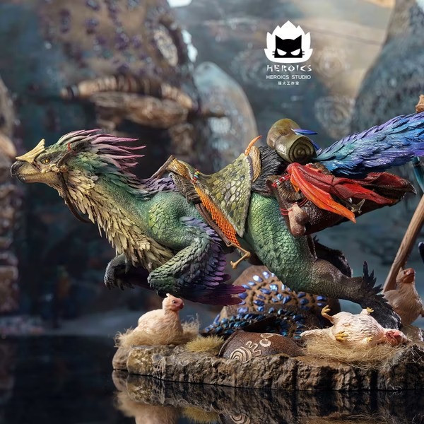 【預購】Heroics貓火 荒野鷺鷹龍 魔物獵人 Heroics貓火 荒野鷺鷹龍 魔物獵人