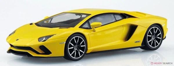 【現貨】1/32 Snap Kit 12-B 藍寶堅尼Aventador S 珍珠黃 1/32 Snap Kit 12-B 藍寶堅尼Aventador S 珍珠黃