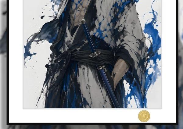 【預購】H2《水墨葛力姆喬》裝飾畫 BLEACH死神 H2《水墨葛力姆喬》裝飾畫 BLEACH死神